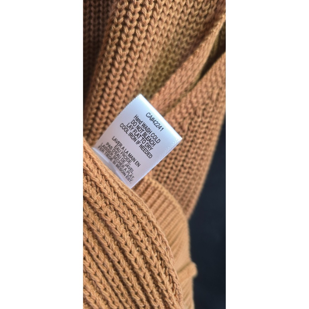 $158 NEW L YOUNG FABULOUS BROKE YFB‎ mustard brown fall sleeveless sweater vest - Picture 6 of 7